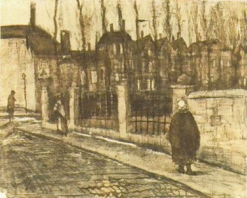 van Gogh Drawings: Old Street The Paddemoes