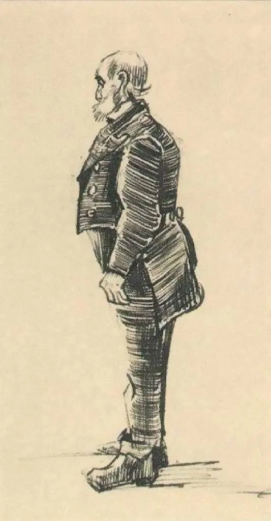 van Gogh Drawings: Orphan Man Standing