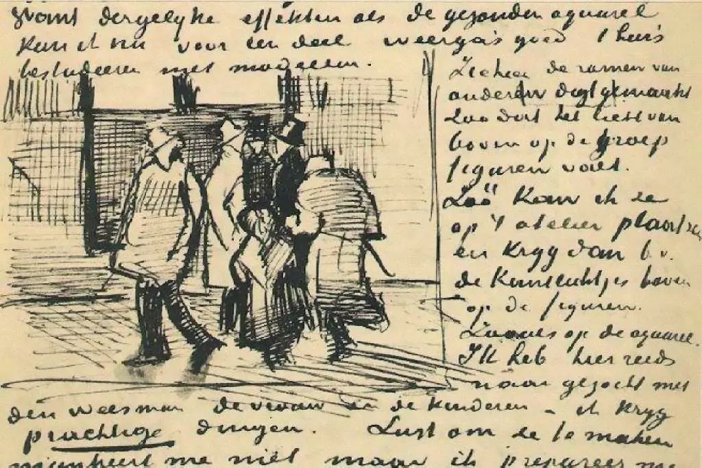 van Gogh Drawings: People In The Studio