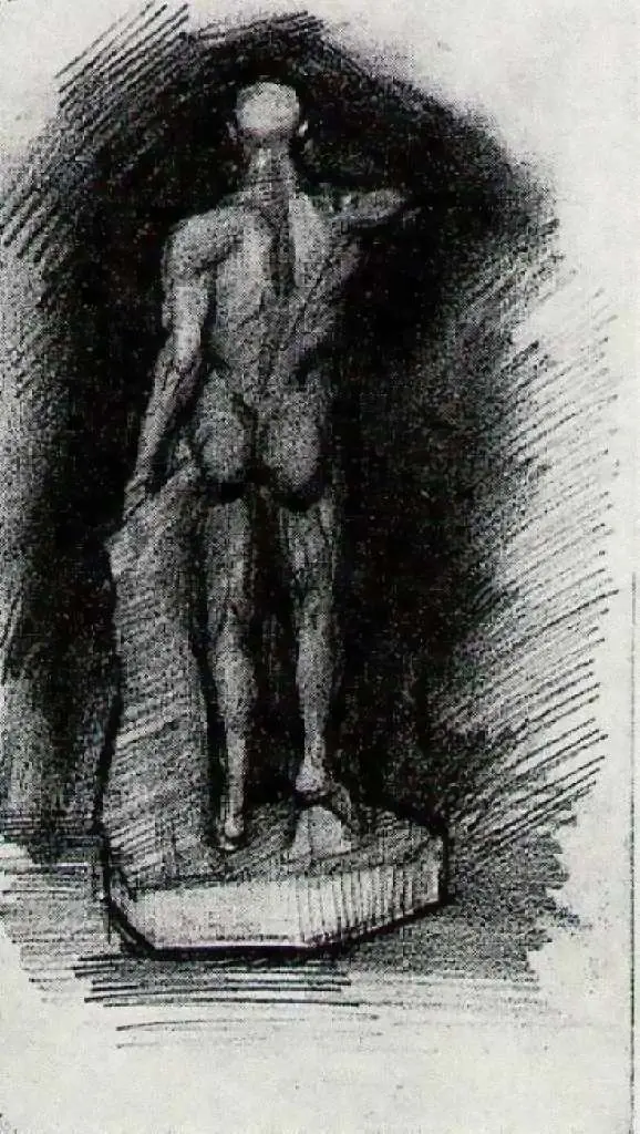 van Gogh Drawings: Plaster Statuette2