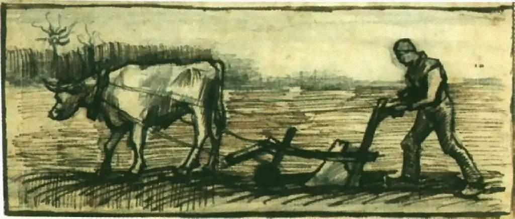 van Gogh Drawings: Ploughman