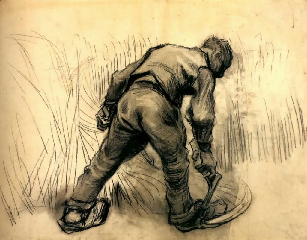 van Gogh Drawings: Reaper2