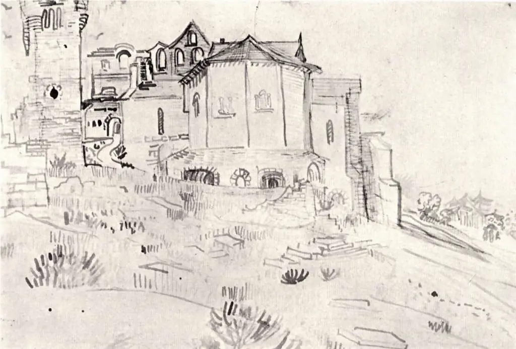 van Gogh Drawings: Ruins Of Montmajour
