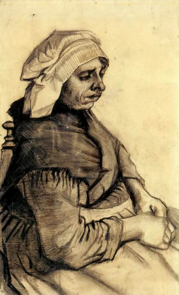 van Gogh Drawings: Seated Woman2