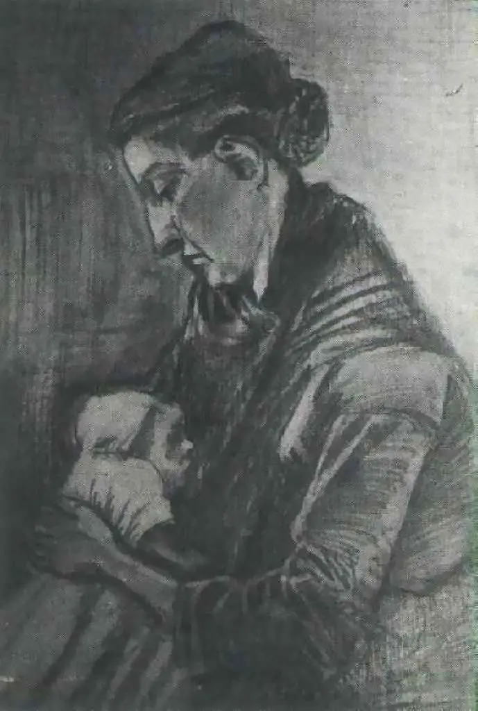 van Gogh Drawings: Sien Nursing Baby2