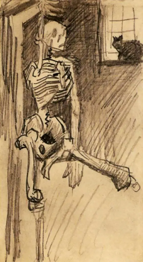 van Gogh Drawings: Skeleton