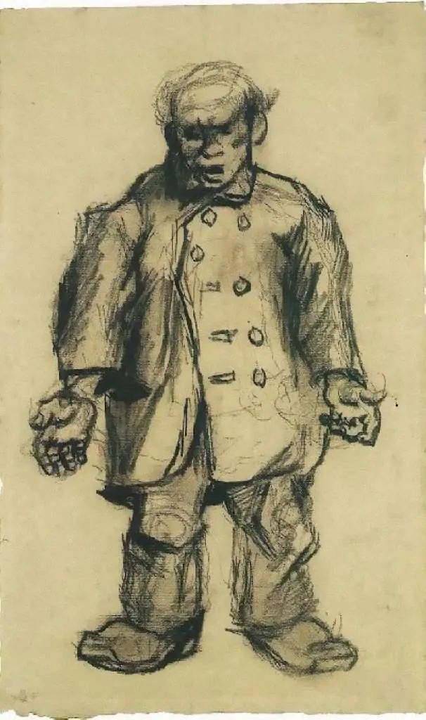 van Gogh Drawings: Stocky Man