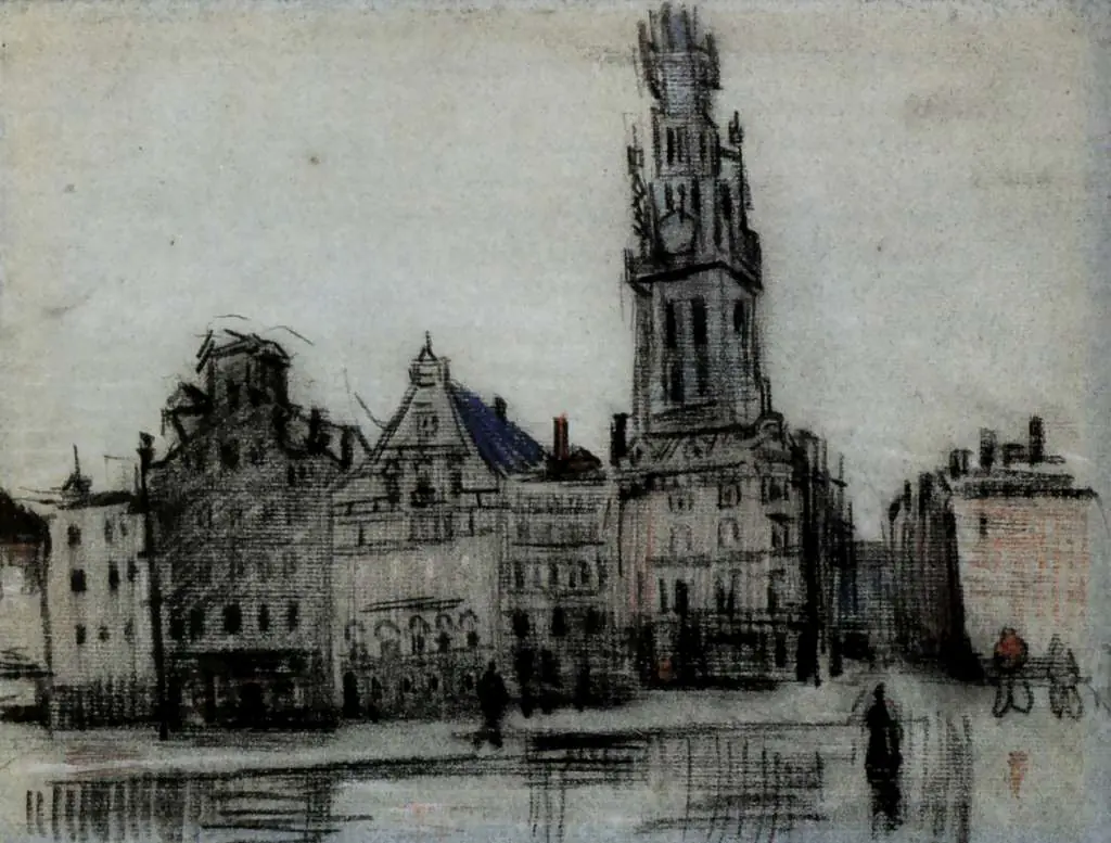 van Gogh Drawings: The Grote Markt