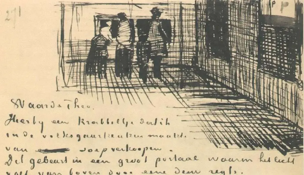 van Gogh Drawings: The Public Soup Kitchen