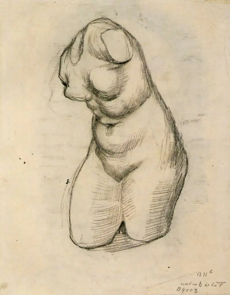 van Gogh Drawings: Torso Of Venus10