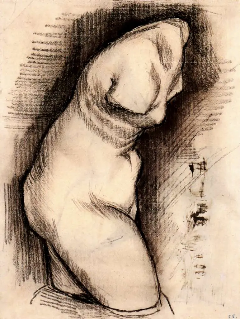 van Gogh Drawings: Torso Of Venus11