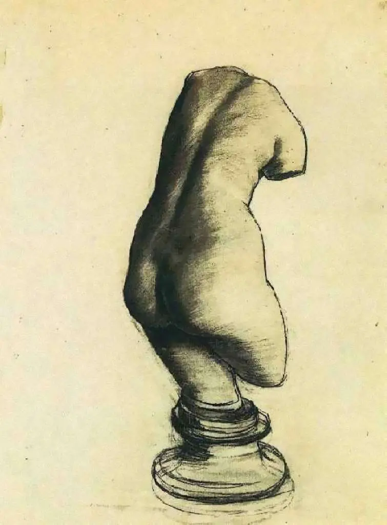 van Gogh Drawings: Torso Of Venus7
