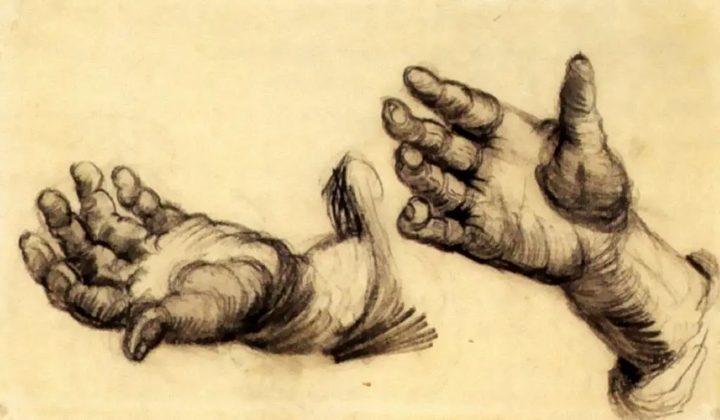 van Gogh Drawings: Two Hands