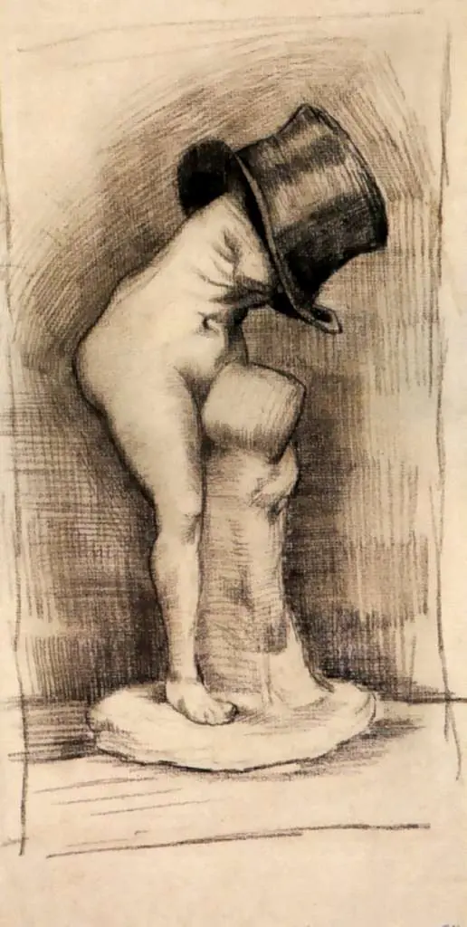 van Gogh Drawings: Venus In A Top Hat