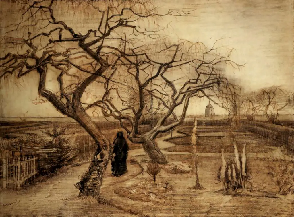 van Gogh Drawings: Winter Garden