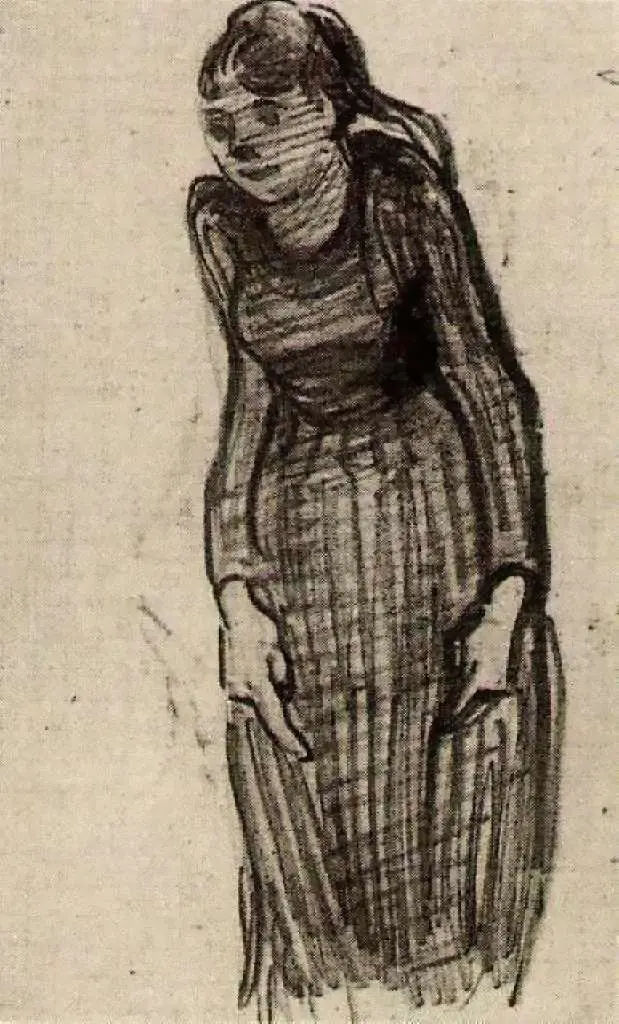 van Gogh Drawings: Woman Standing