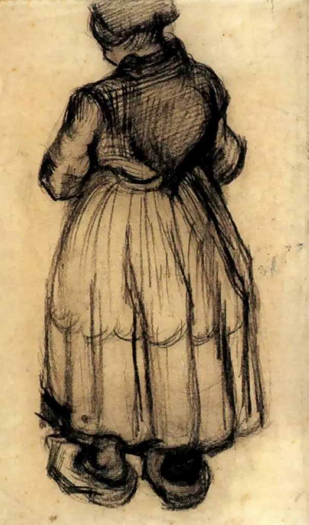 van Gogh Drawings: Woman With A Shawl