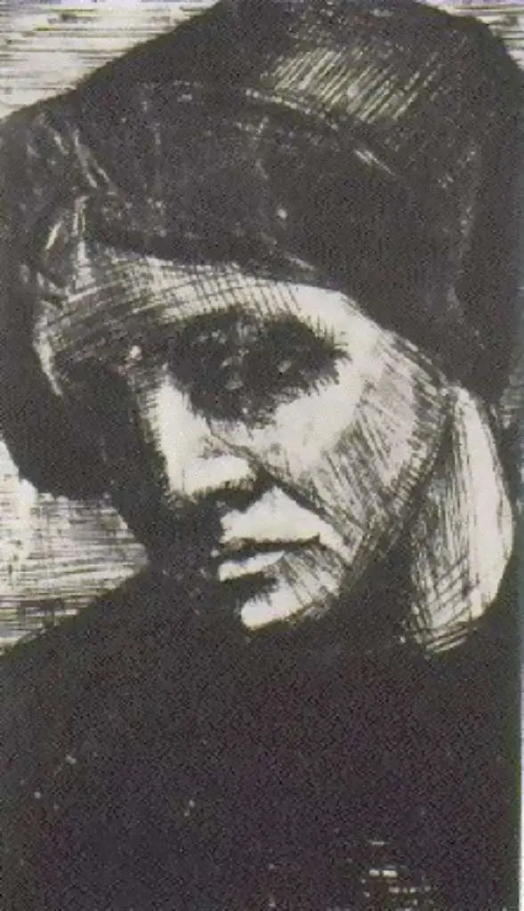 van Gogh Drawings: Womans Head