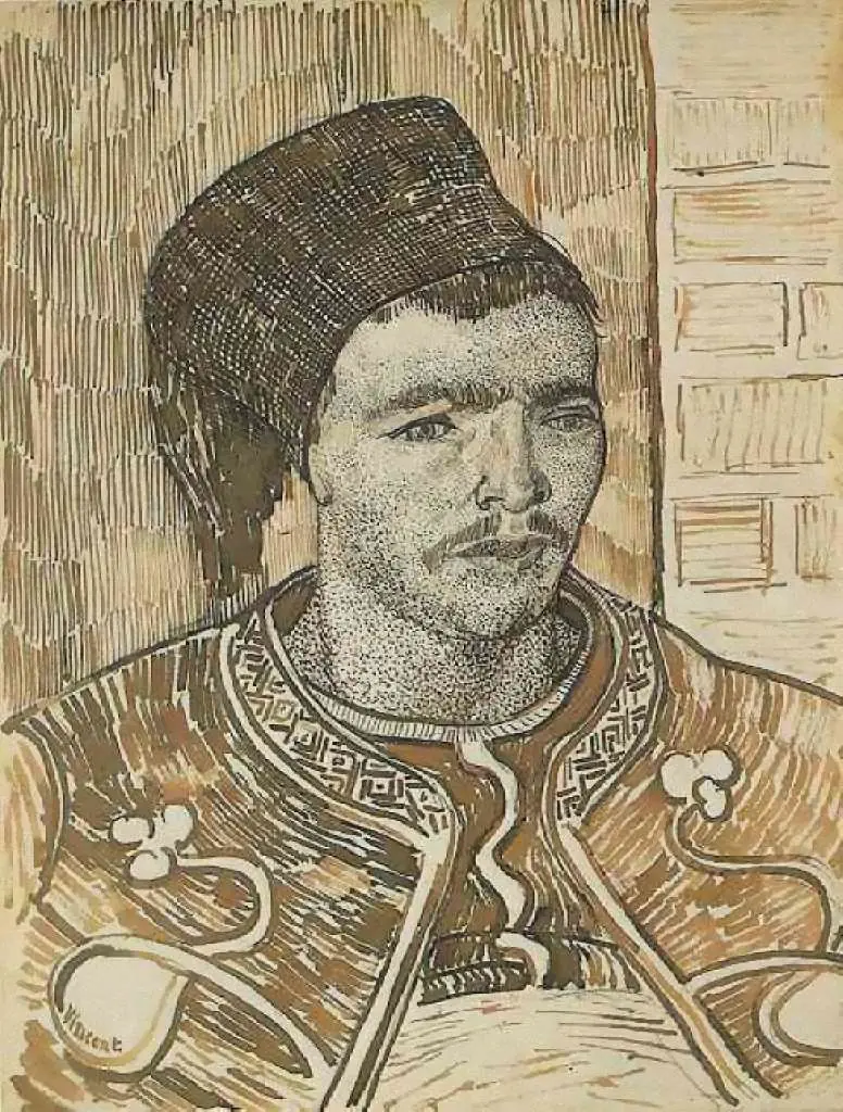 van Gogh Drawings: Zouave Half-figure