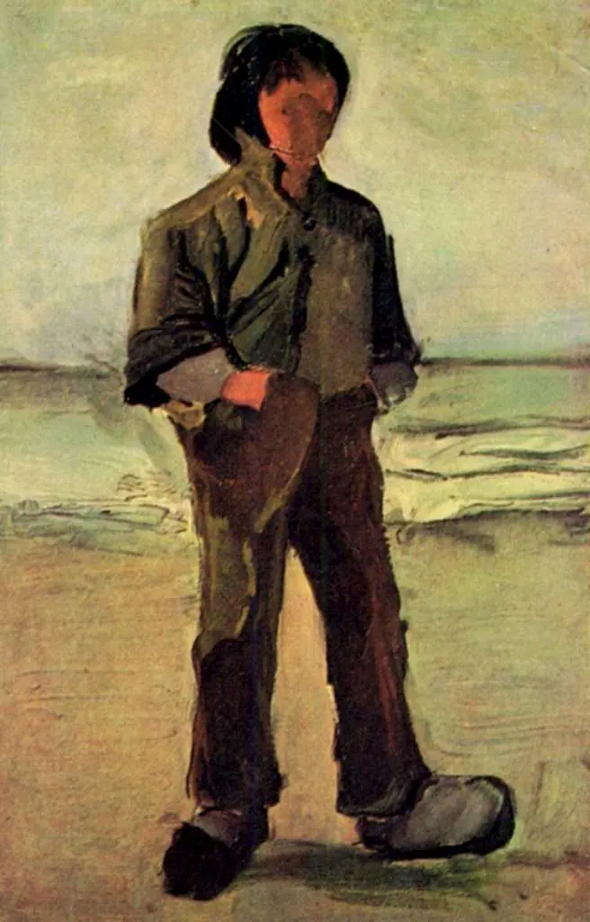 van Gogh Early Paintings 1881-83: Fisherman On The Beach