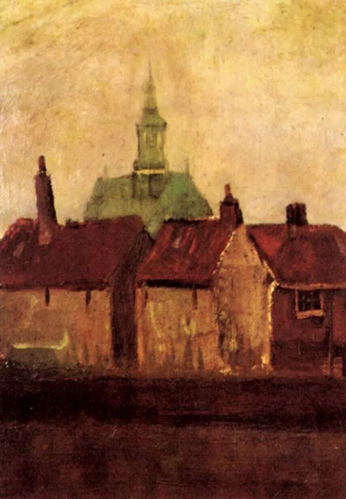 van Gogh Early Paintings 1881-83: New Church In The Hague