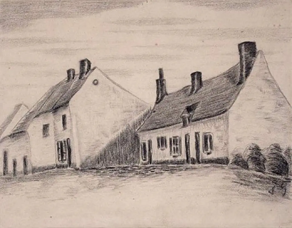 van Gogh Juvenilia: La Maison De Zandmennik
