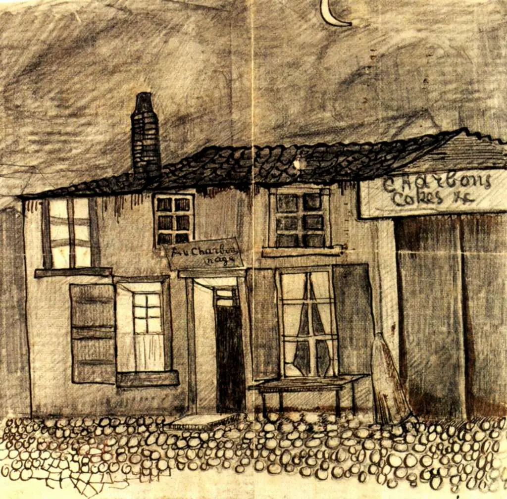 van Gogh Juvenilia: The Au Charbonnage Cafe
