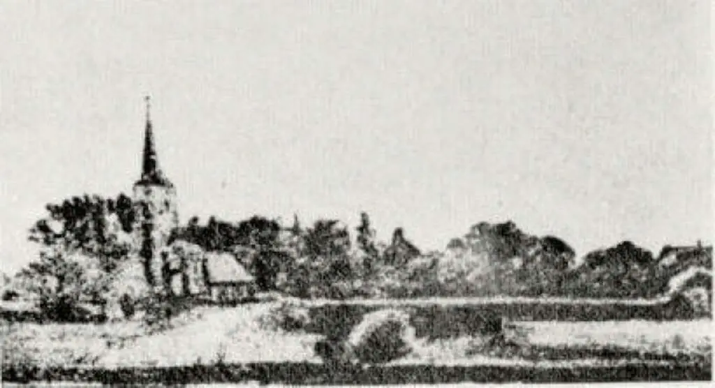 van Gogh Juvenilia: View Of Helvoirt