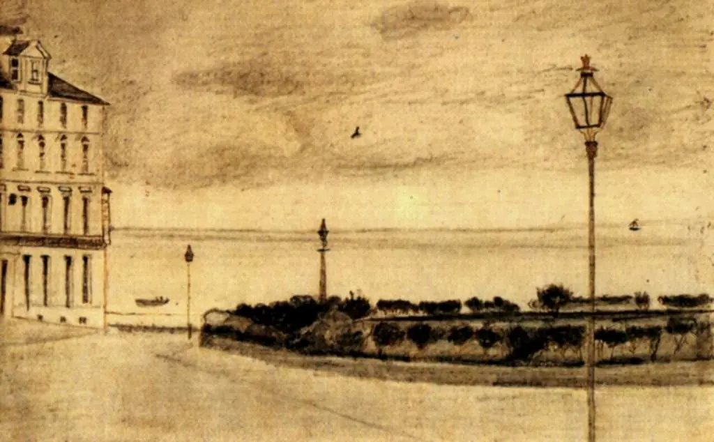 van Gogh Juvenilia: View Of Royal Road Ramsgate2