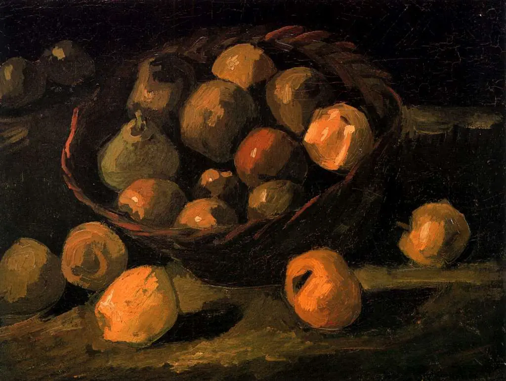 van Gogh Nuenen 1883-85: Basket Of Apples