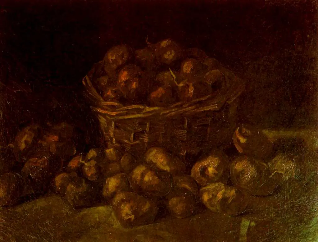 van Gogh Nuenen 1883-85: Basket Of Potatoes2