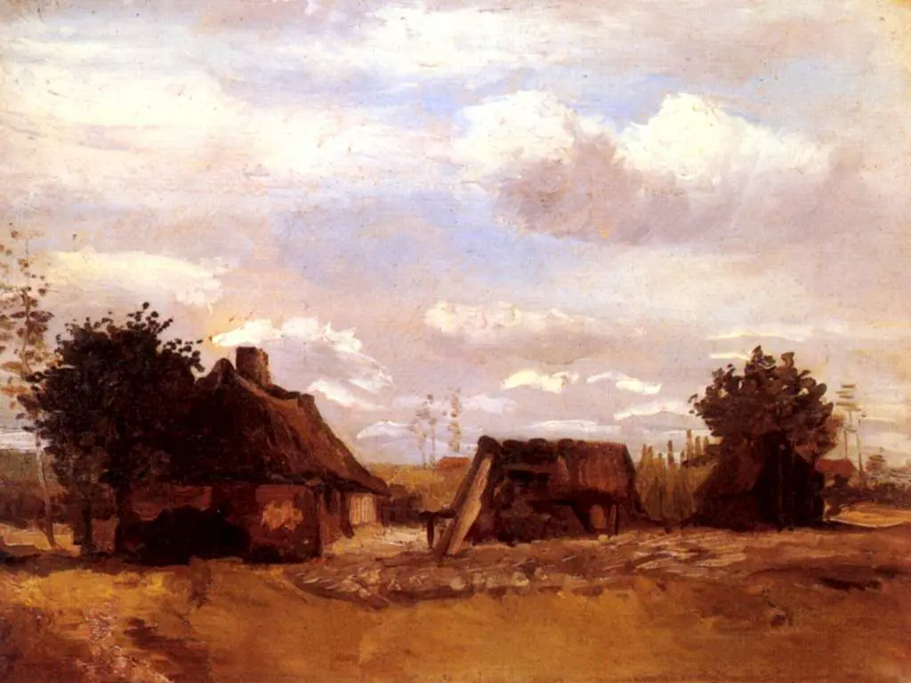 van Gogh Nuenen 1883-85: Cottage2
