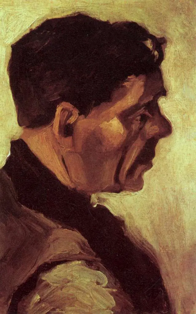 van Gogh Nuenen 1883-85: Head Of A Peasant