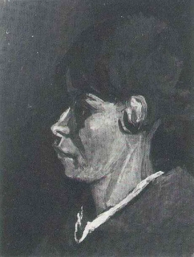 van Gogh Nuenen 1883-85: Head Of A Peasant Woman2