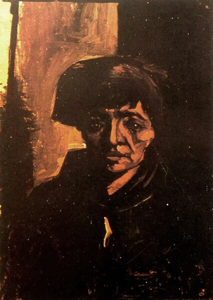 van Gogh Nuenen 1883-85: Head Of A Peasant Woman3