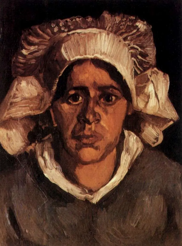 van Gogh Nuenen 1883-85: Head Of A Peasant Woman With White Cap7