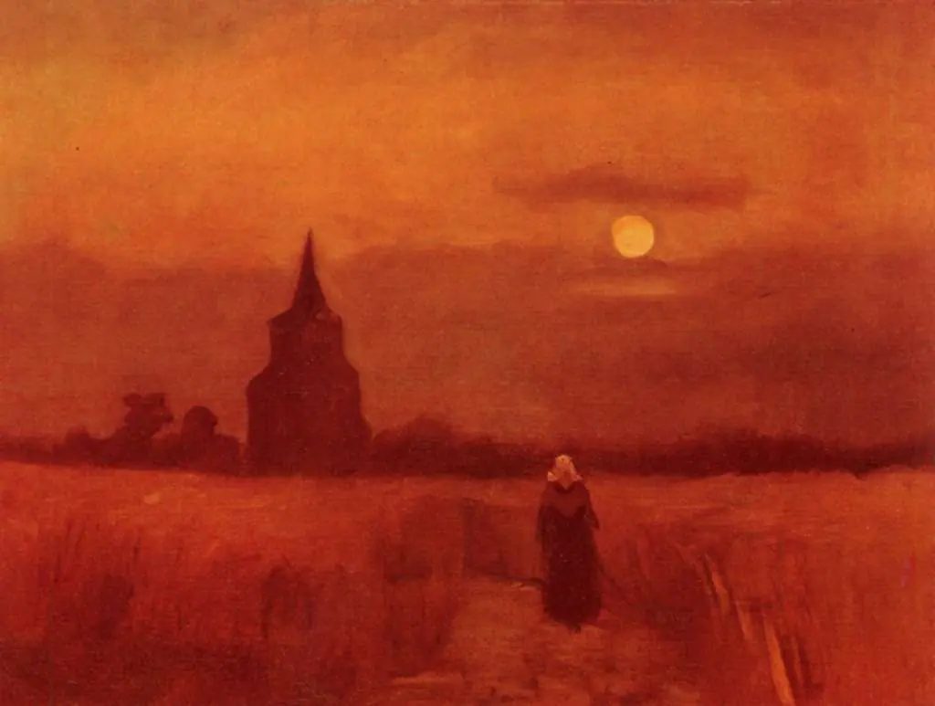 van Gogh Nuenen 1883-85: The Old Tower In The Fields