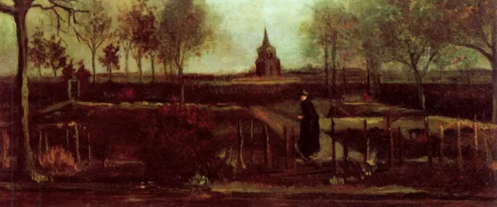 van Gogh Nuenen 1883-85: The Parsonage Garden At Nuenen