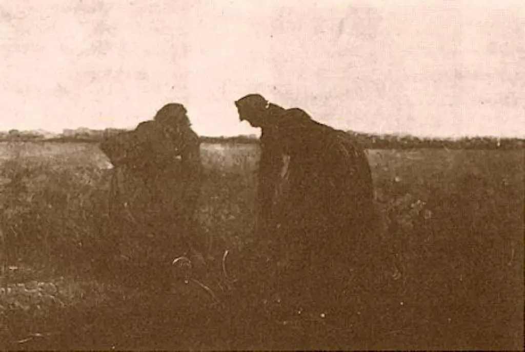 van Gogh Nuenen 1883-85: Two Peasant Women Digging