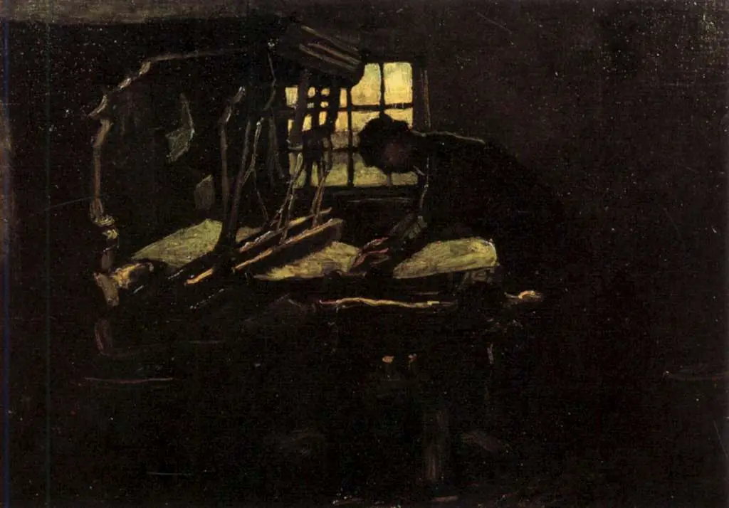 van Gogh Nuenen 1883-85: Weaver Arranging Threads