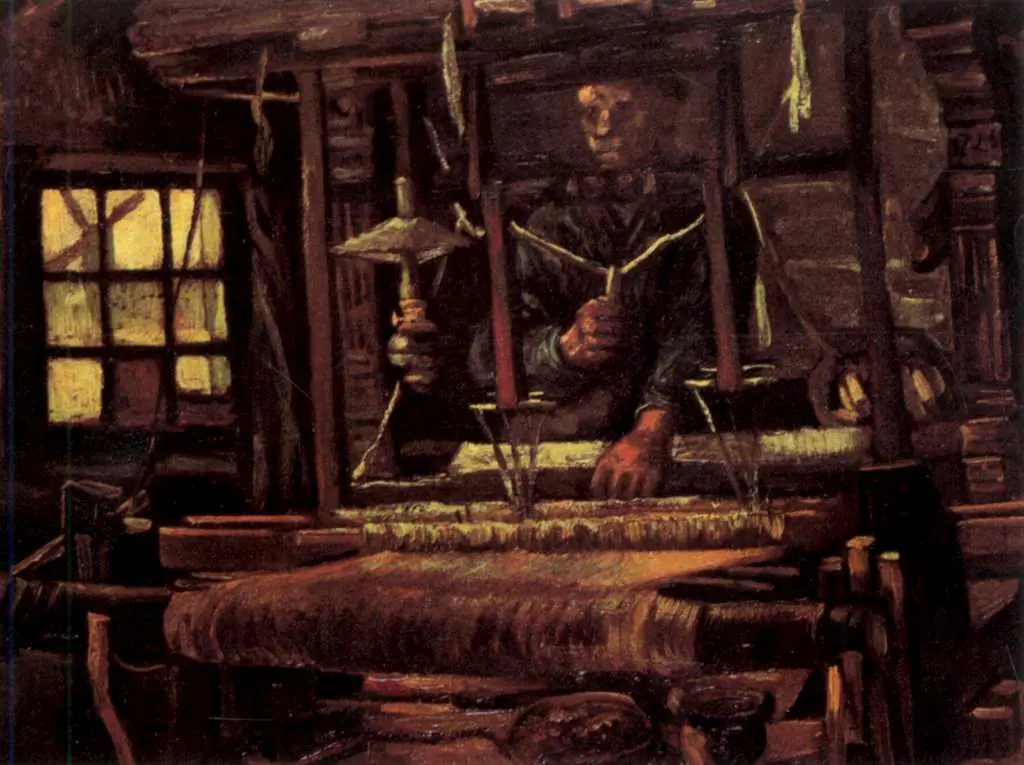 van Gogh Nuenen 1883-85: Weaver Seen From The Front2