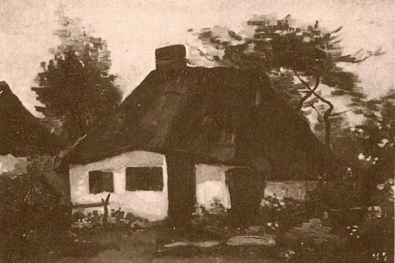 van Gogh Nuenen 1883-85: Cottage With Trees