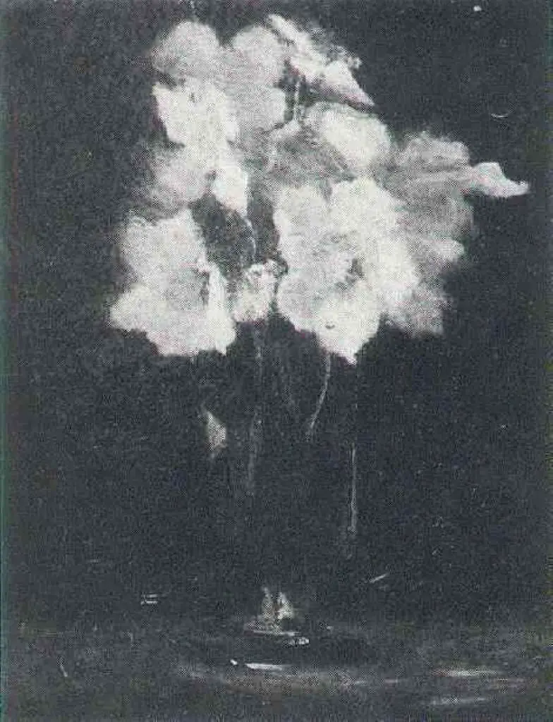 van Gogh Paris 1886-88: Glass With Hellebores