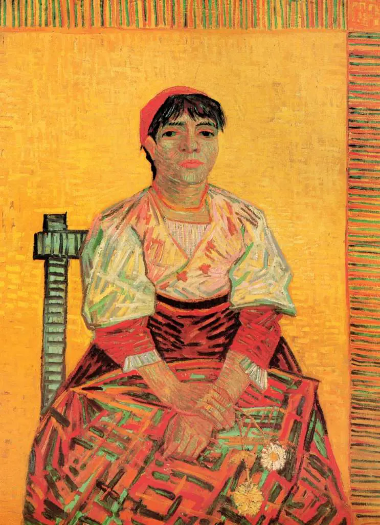 van Gogh Paris 1886-88: Italian Woman Agostina Segatori