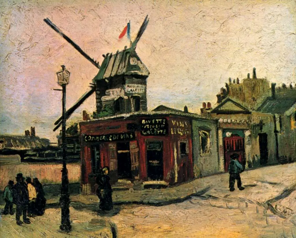 van Gogh Paris 1886-88: Le Moulin De La Galette3