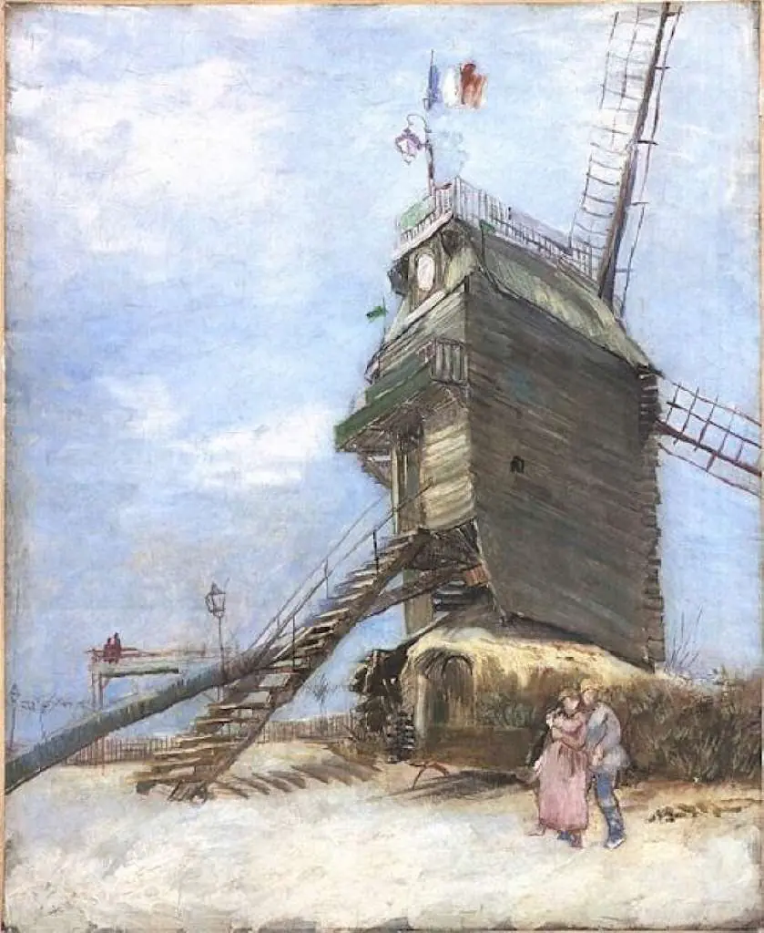 van Gogh Paris 1886-88: Le Moulin De La Galette4