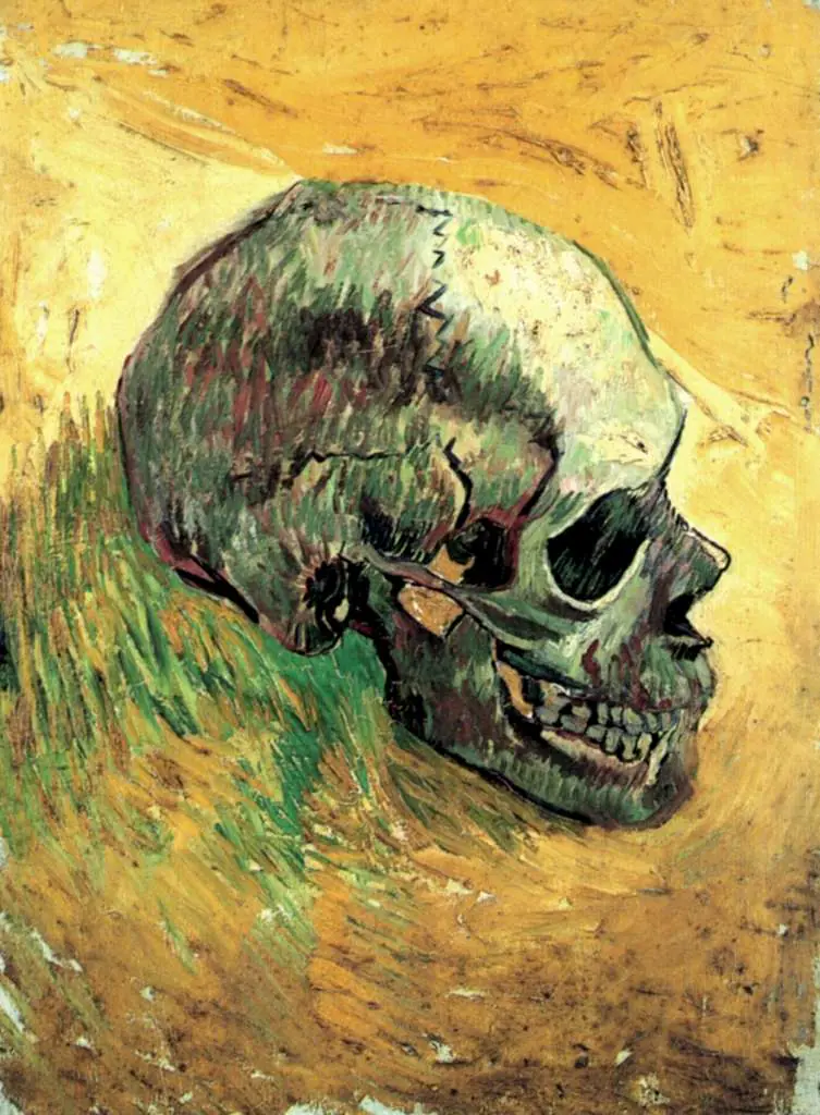 van Gogh Paris 1886-88: Skull