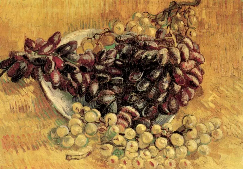 van Gogh Paris 1886-88: Still Life With Grapes