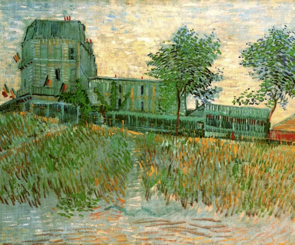 van Gogh Paris 1886-88: The Restaurant De La Sirene At Asnieres