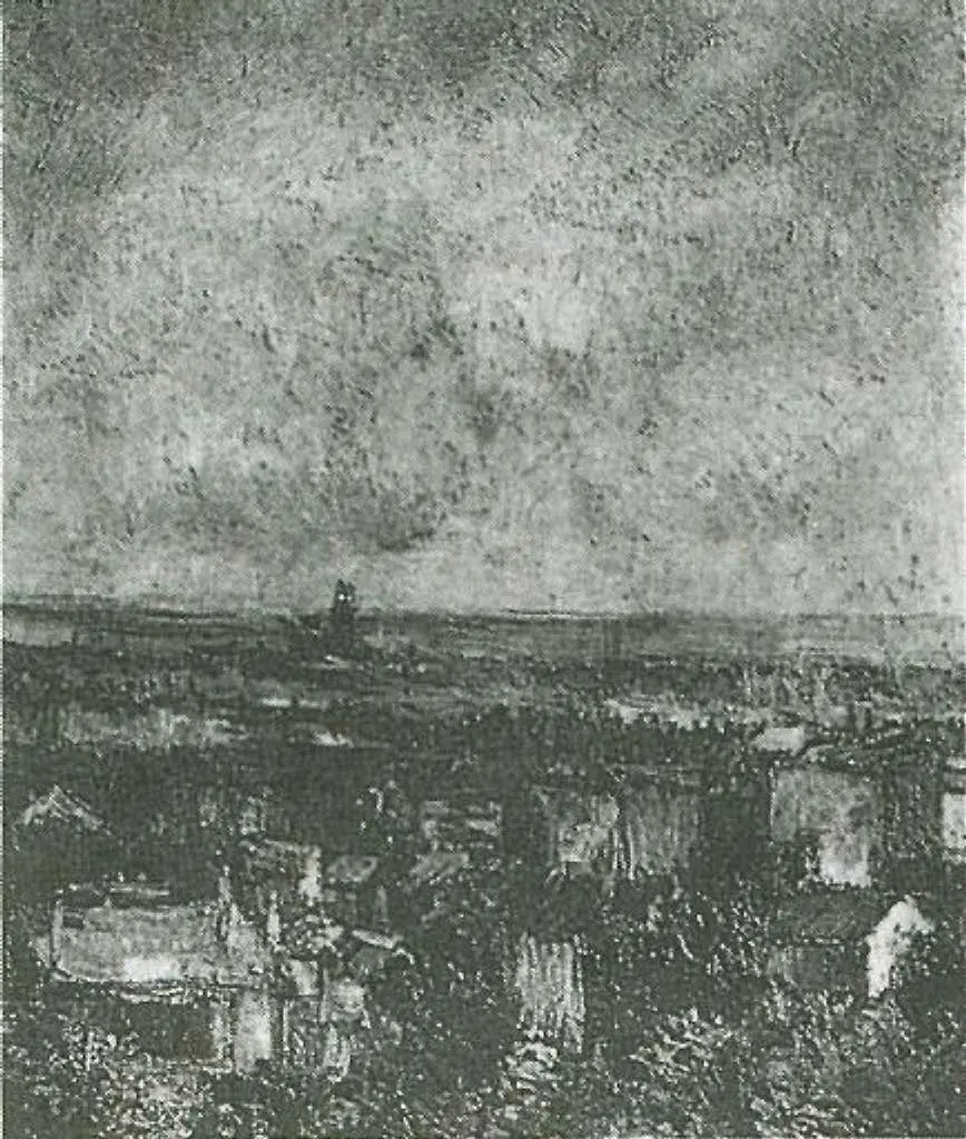 van Gogh Paris 1886-88: View Of Paris From Near Montmartre